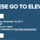 Illustration for article titled November 16 Google Music Event Will Apparently Go to Eleven